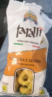 TARALLINI CURCUMA 80 G APULIA FOOD