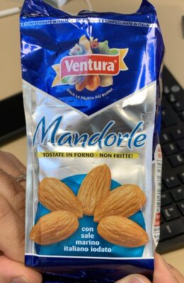 BADEMI PECENI SLANI 125 G VENTURA