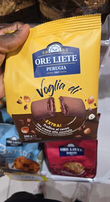 KEKSI S KAKAOM PUNJENI KREMOM OD LJESNJAKA 200 G ORE LIETE