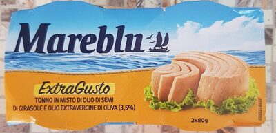 TUNA U SUNC. I EKSTRA DJEV. MASLINOVOM ULJU 2X80 G MAREBLU