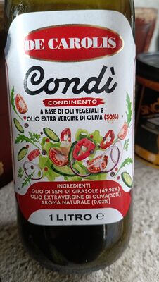 CONDI MJES. SUNCOKRETOVOG I MASLINOVOG ULJA 1 L DE CAROLIS