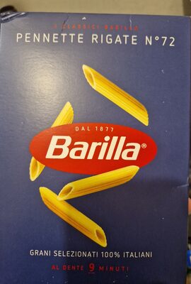 TESTENINA BARILLA PENNE RIGATE 500gr