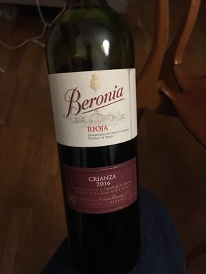 *CRIANZA BERONIA GONZALES 0.75L ZOI SUHO 2022 -6/1-