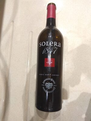 *SHERRY CREAM 1847 SOLERA GONZALEZ 0.75L ZOI SLATKO -6/1-