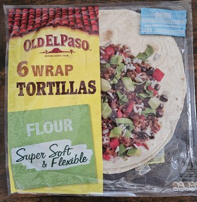 TJESTENINA TORTILJA 25cm 350g OLD EL PAS