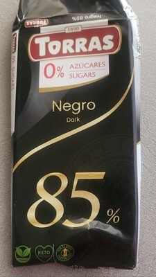 CRNA ČOKOLADA SA 85%KAKAA 75G TORRAS