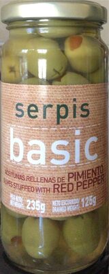 MASLINE ZEL S PAPR 235/125 g SERPIS