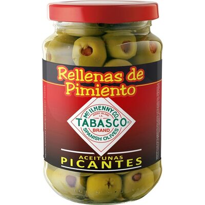 MASLINE PUNJENE S CRVENIM PAPROM 340 G TABASCO