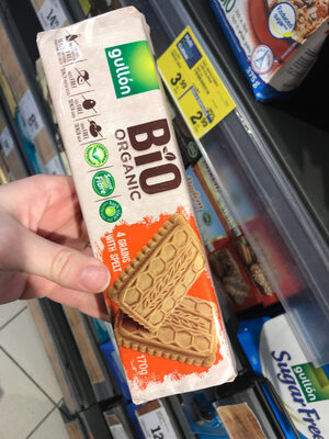 KEKS BOGAT VLAKNIMA ORG GULLON 170G