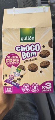 KEKS CHOCOBOM COCOA BG 120 g GULLON