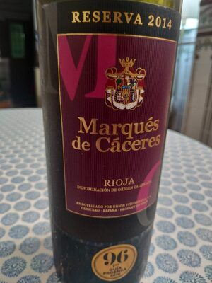 *MARQUES DE CACERES RESERVA 0.75L ZOI SUHO 2020 -6/1-