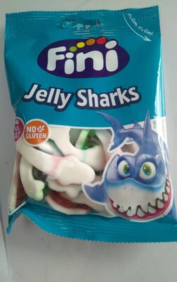 BOMBONE GUMENE TIBURONES AJKULE 100gr FINI