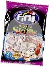 BOMBONA GUMENA PUNJENA U OBLIKU PIRATSKE GLAVE 80gr