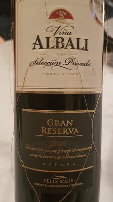 VINO CRVENO GRAN RESERVA ALBALI 0.75L