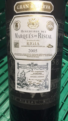 *MARQUES DE RISCAL GRAN RESERVA 0.75L ZOI SUHO 2017