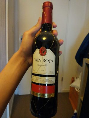 VINO CRIN ROJA TEMPRANILLO 0,75 L