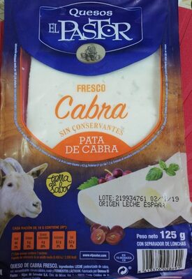 SIR REZANI KOZJI 125 G EL PASTOR