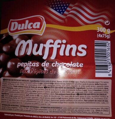 MUFFIN VANILIJA KOM.COKOLADE 300 G DULCA