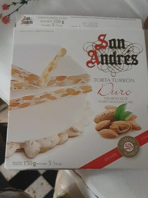 NUGAT TORTA S BADEMIMA 150 G SAN ANDRES
