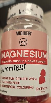 Weider Mg gum. bomb. okus malina 48 kom.