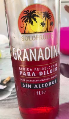 *SIRUP GRANADINA 1L SOLOFRUITS BEVELAND 6/1