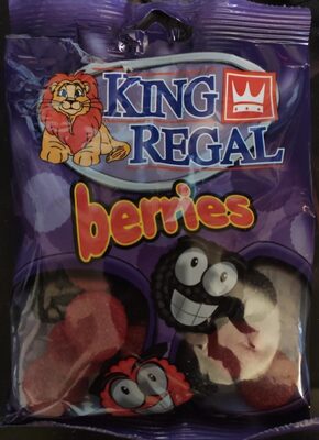BOMBONE GUMENE BERRIES 100gr KING REGAL