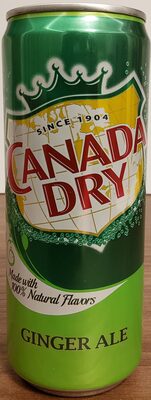 *GINGER ALE CANADA DRY 330ML-24/1-