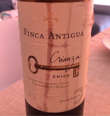 *CRIANZA UNICO FINCA ANTIGUA (TEMP/ME/CS/SY) 0.75L ZOI SUHO 2022