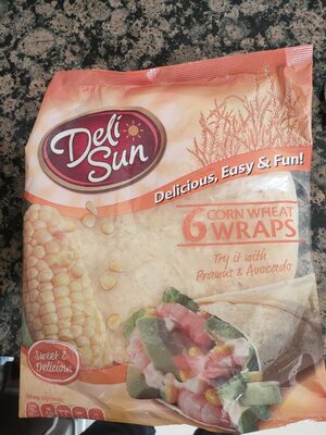 TORTILJE KUKURUZNE 6 KOM 360 G DELISUN