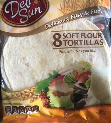 TORTILJE SOFT 8 KOM 320 G DELISUN