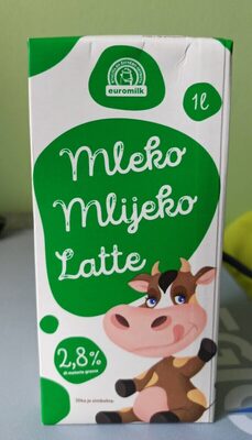 MLIJEKO TRAJNO 2,8% m.m. 1L EUROMILK