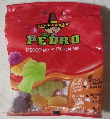 BOMBONE GUMENE PEDRO TROPICAL MIX 80gr