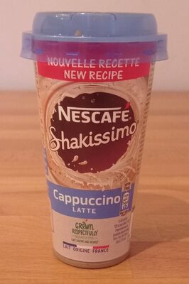 CAPPUCINO NESCAFE SHAKISSIMO LATTE 190ML