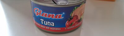 TUNA U UMAKU OD RAJČICE SA POVRĆEM 185 gr GIANA