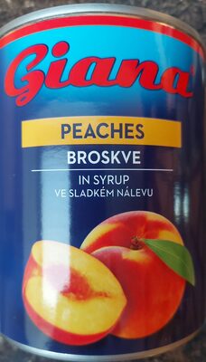 KOMPOT BRESKVE GIANA 820g - ocijeđene mase 470g