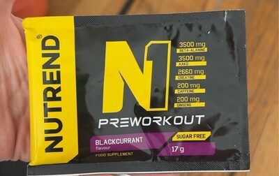 NUTREND N1 PRE-WORKOUT 17G