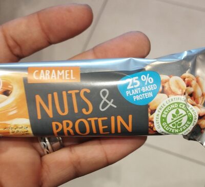 NUT BAR PROTEIN KARAMELA 40G 091025