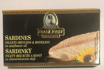 SARDINA FRANZ JOSEF FILETI 90g BILJ.ULJU- ocij.mase 63g