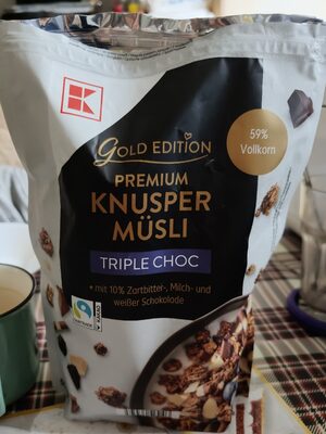KGold.Muesli hrsk.Triple Choc 500g