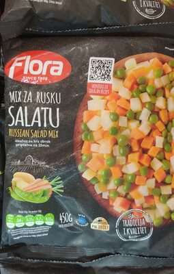 SMRZNUTO POVRĆE RUSKA SALATA FLORA 450G