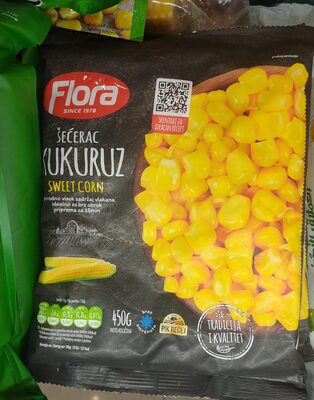 SMRZNUTO POVRĆE KUKURUZ ŠEĆERAC FLORA 450G