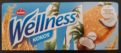 KEKS WELLNESS SA KOKOSOM 210g BAMBI