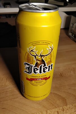 Pivo Jelen limenka 0500 Apatinska pivara 24
