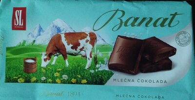 ČOKOLADA BANAT ORIGINAL MLEČNA 80G