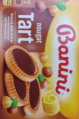 KEKS TART NOUGAT 210g BANINI