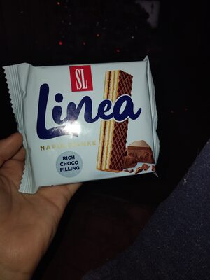 LINEA CHOCO WAFFEL 40G NAPOLITANKA