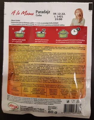 JUHA OD RAJČICE 80 g