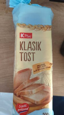 HLEB K PLUS TOST 500G