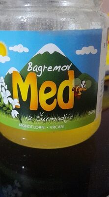 Bagremov Med ŠPAJZ 350 g