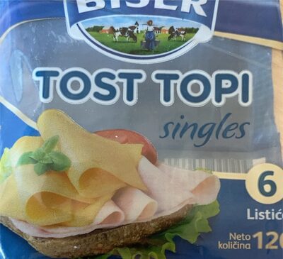 BISER TOST TOPI 120g-336 MLEKOP